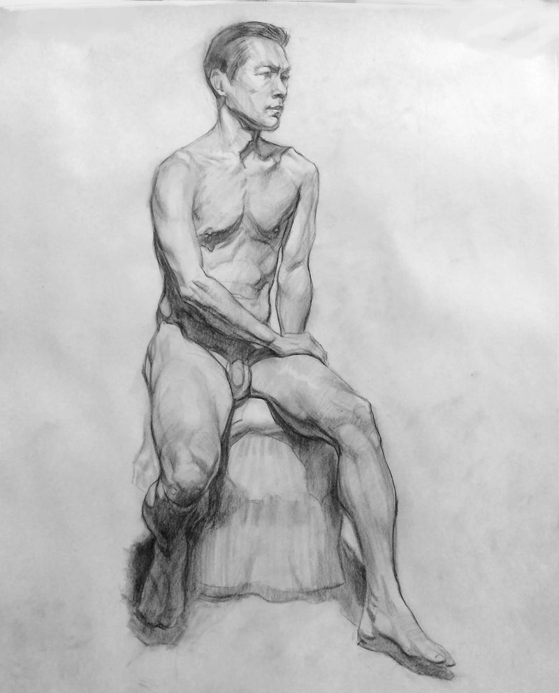 Untitled IV, drawing by Christopher Rossow