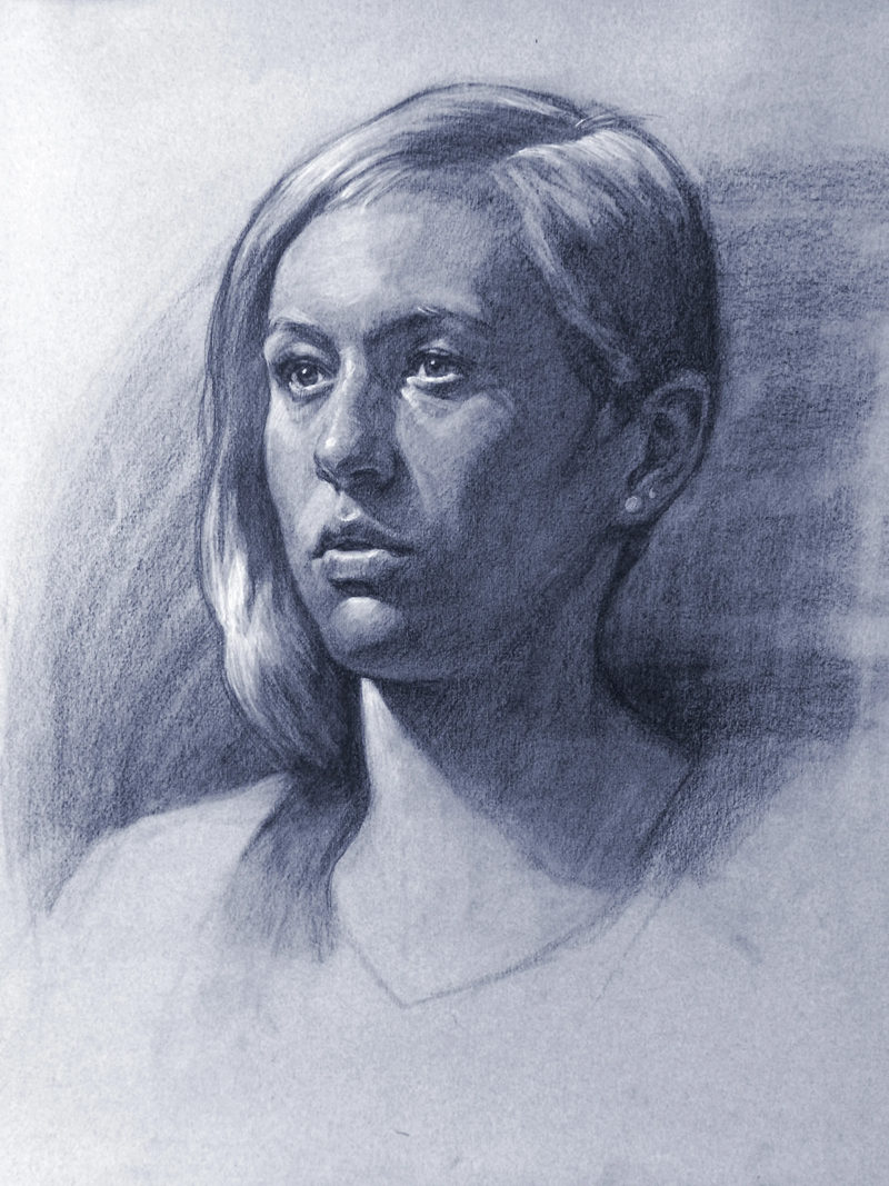 Untitled V, drawing by Christopher Rossow