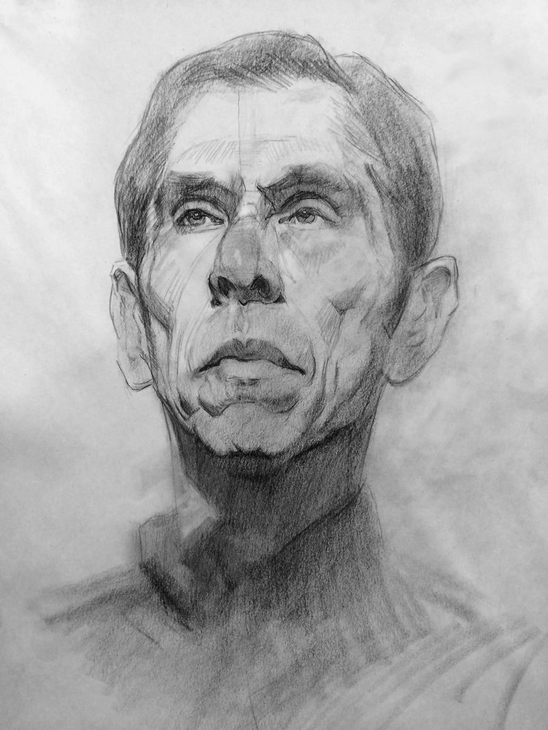 Untitled VII, drawing by Christopher Rossow
