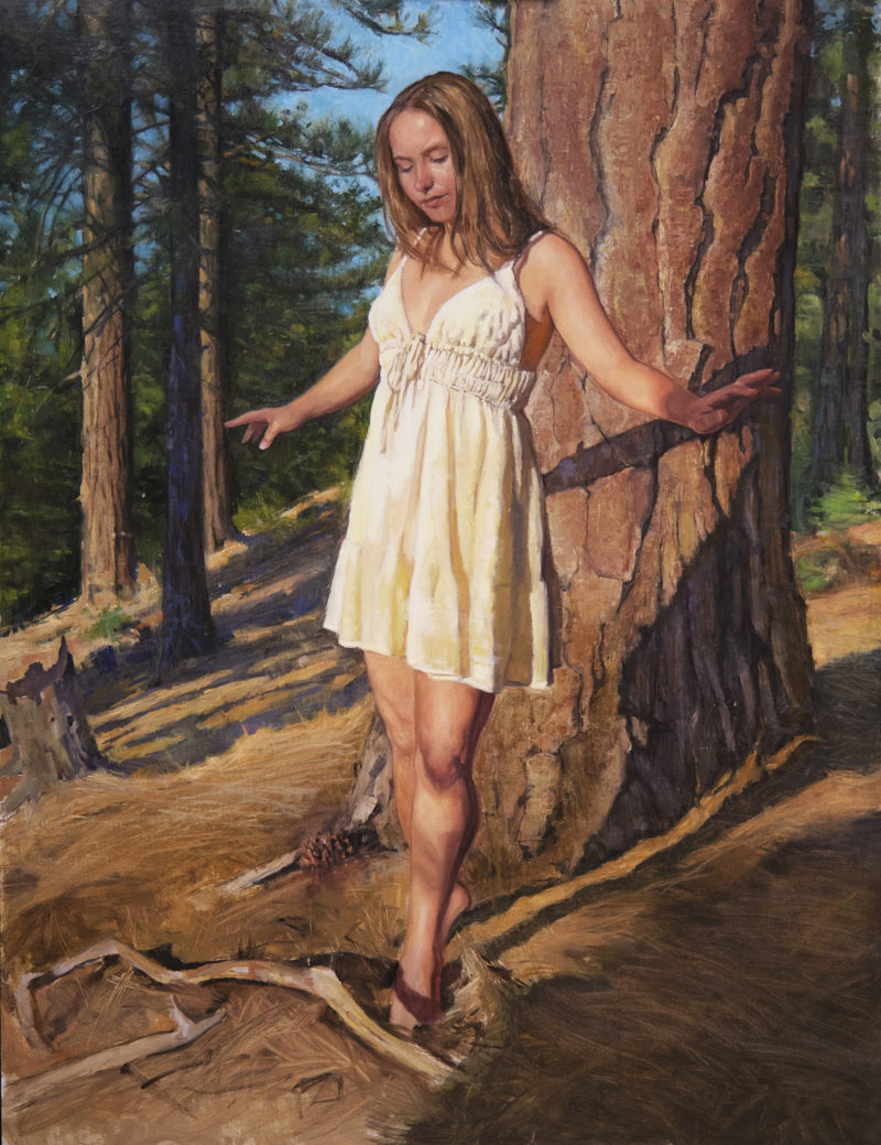 San Bernardino Ballet, oil on linen, 30 × 40 in by Christopher Rossow